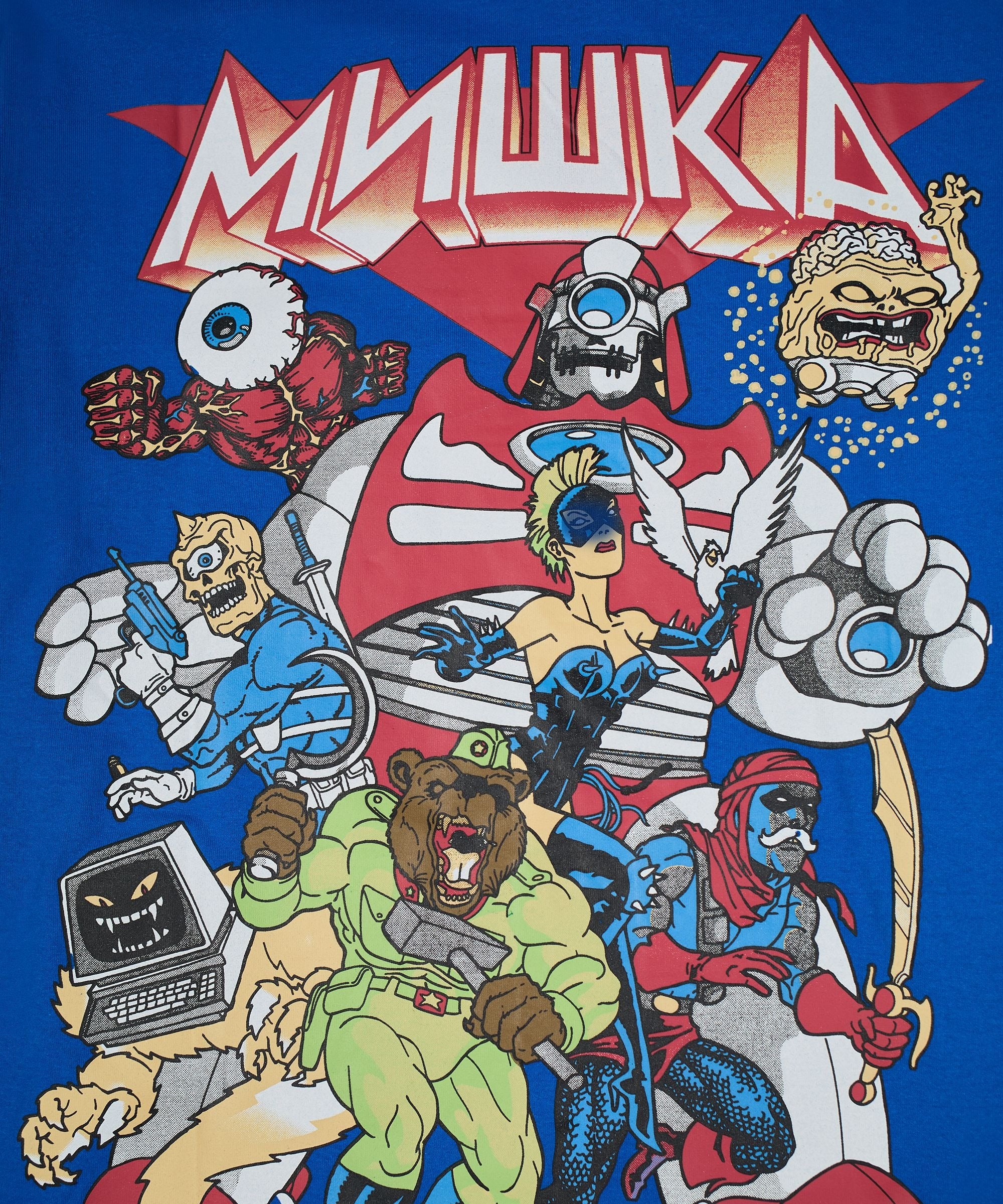 Mishka Keep Watch Short Sleeve Tee - Blue