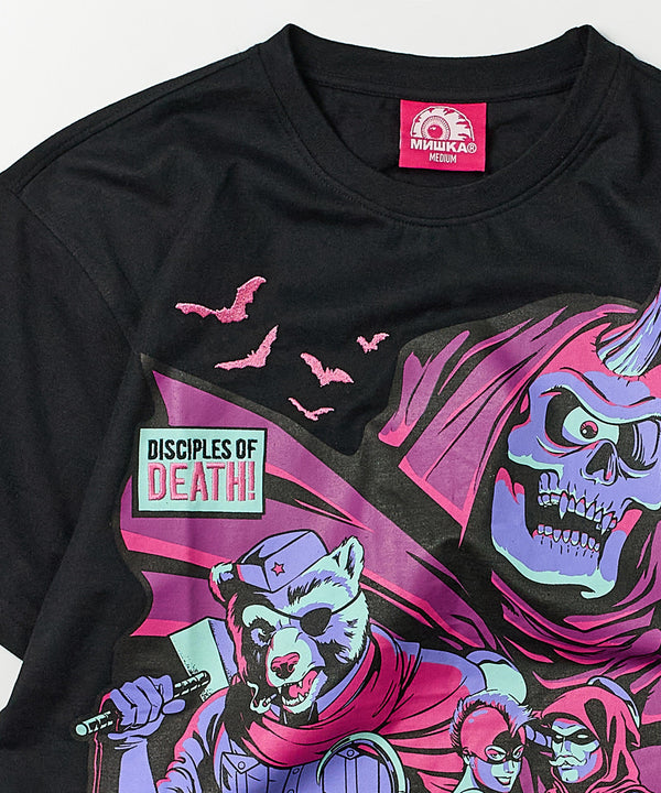 Mishka Disciples Of Death Short Sleeve Tee - Black - Mishka NYC