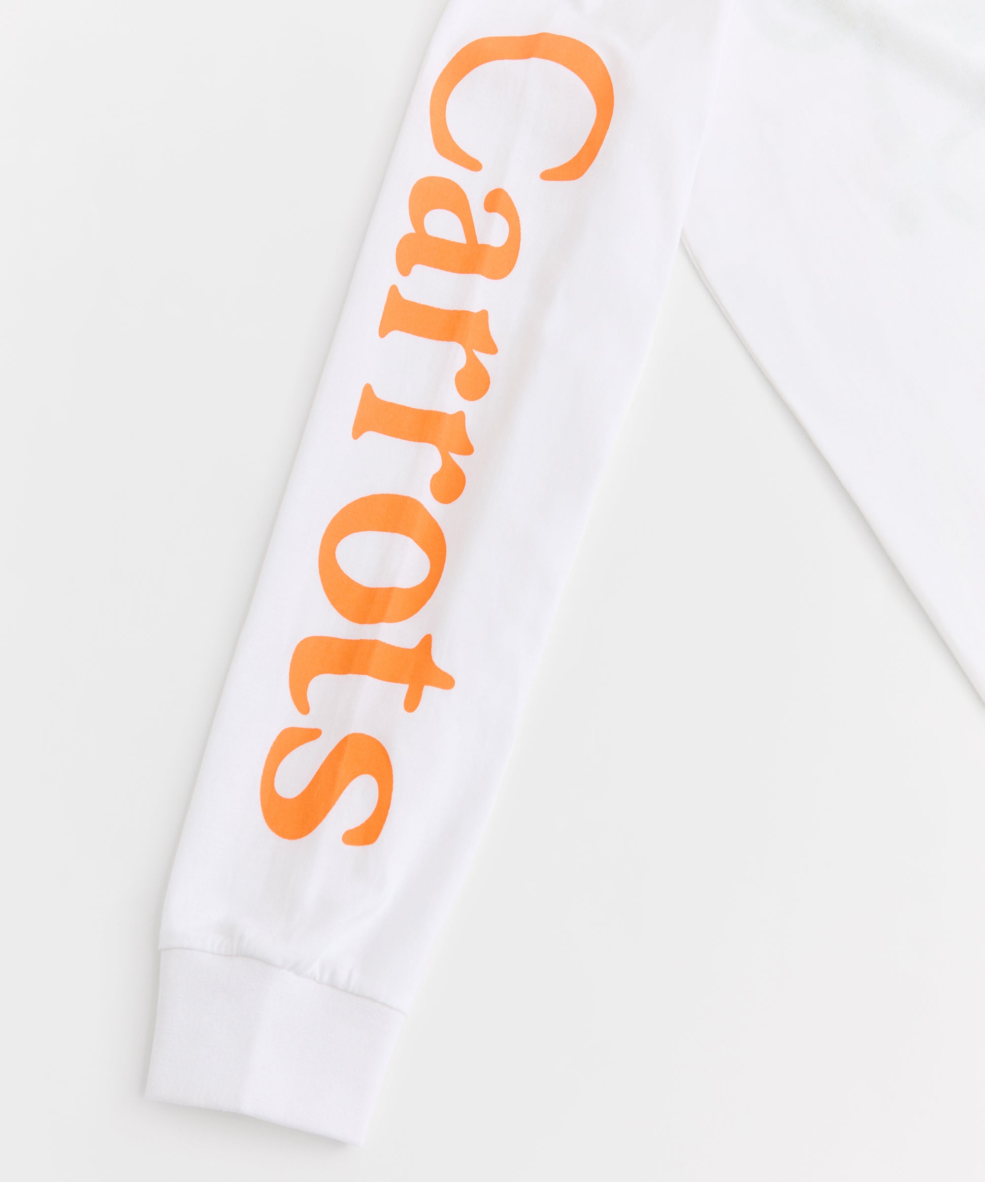 Carrots Long Sleeve Tee - White