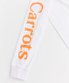 Carrots Long Sleeve Tee - White