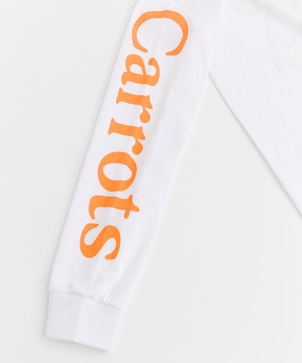 Carrots Long Sleeve Tee - White