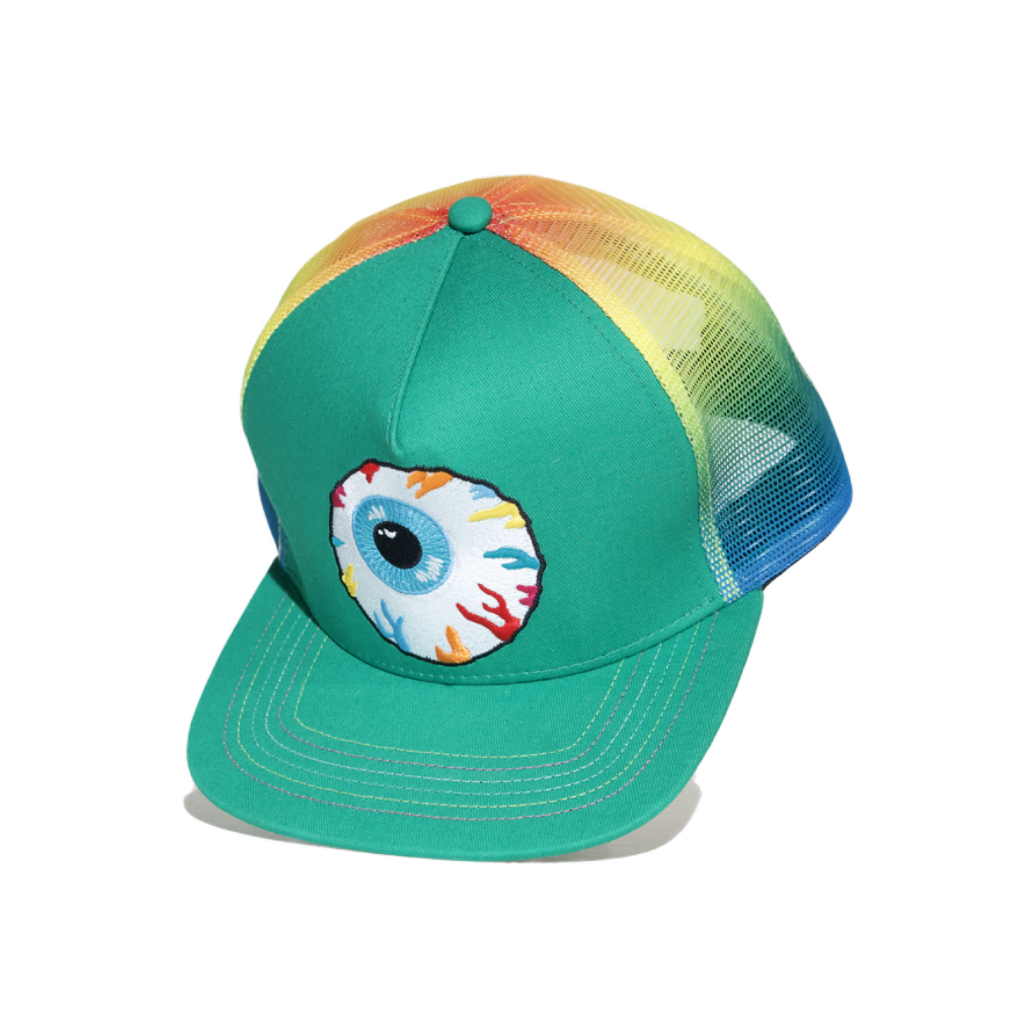 Keep Watch Rainbow Trucker Hat - Mishka NYC