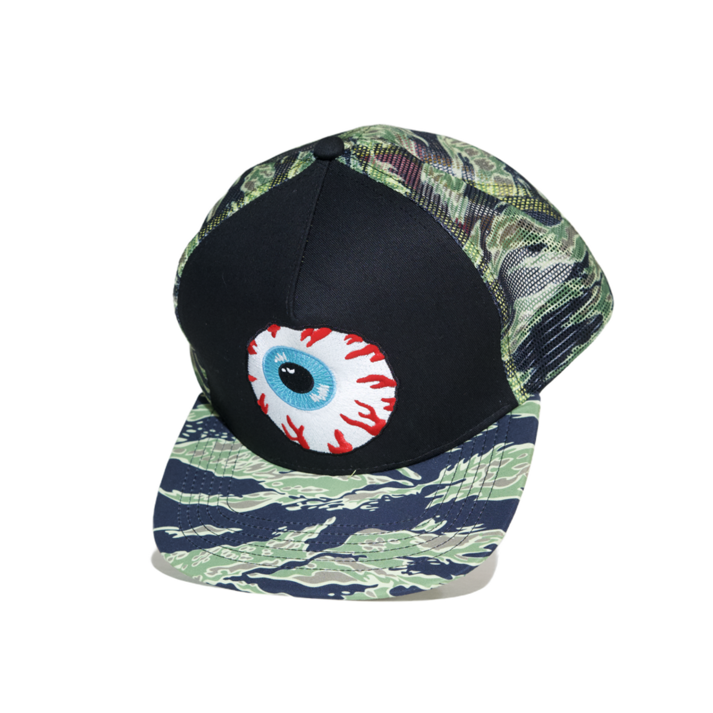 Tiger Camo Keep Watch Trucker Cap - Mishka NYC