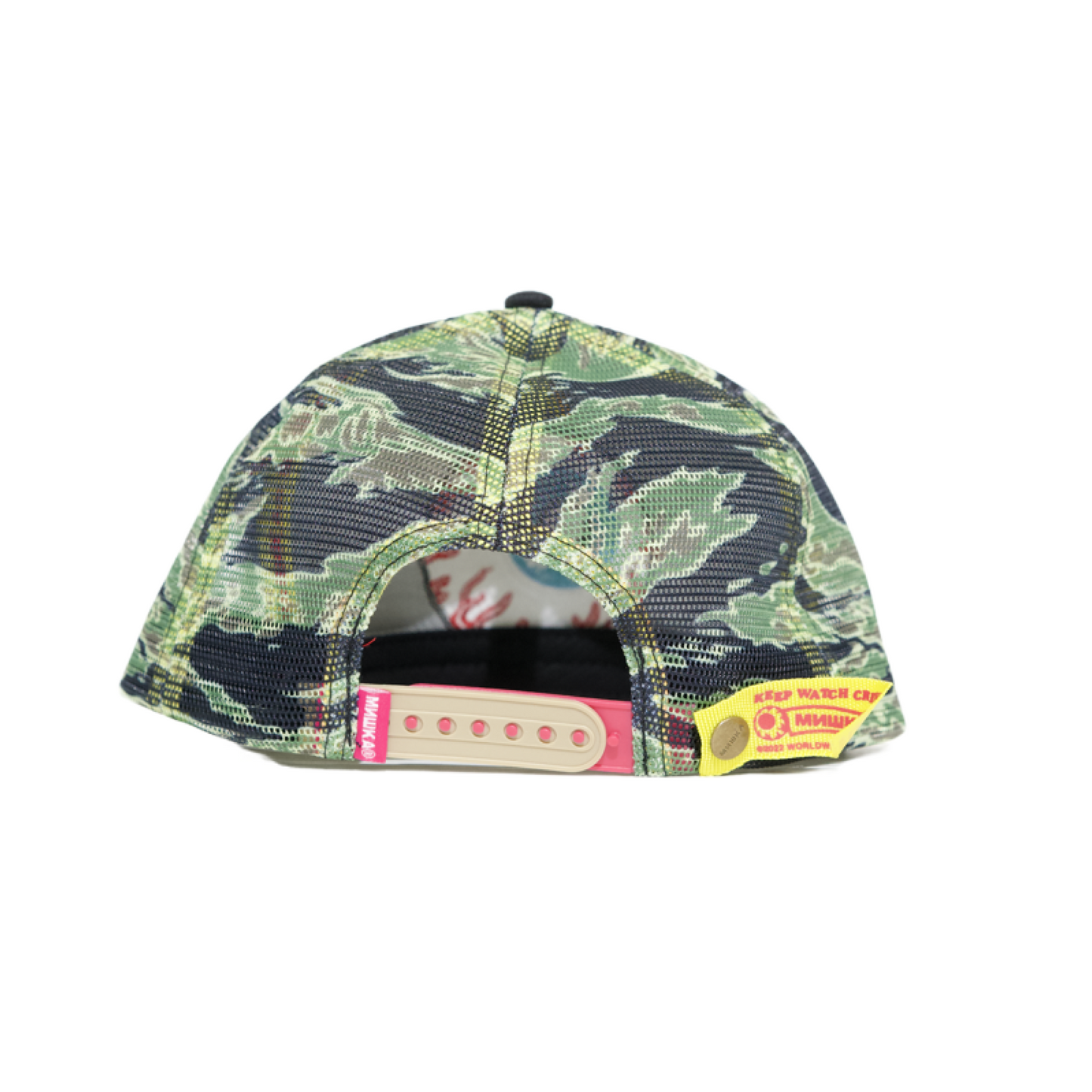 Tiger Camo Keep Watch Trucker Cap - Mishka NYC