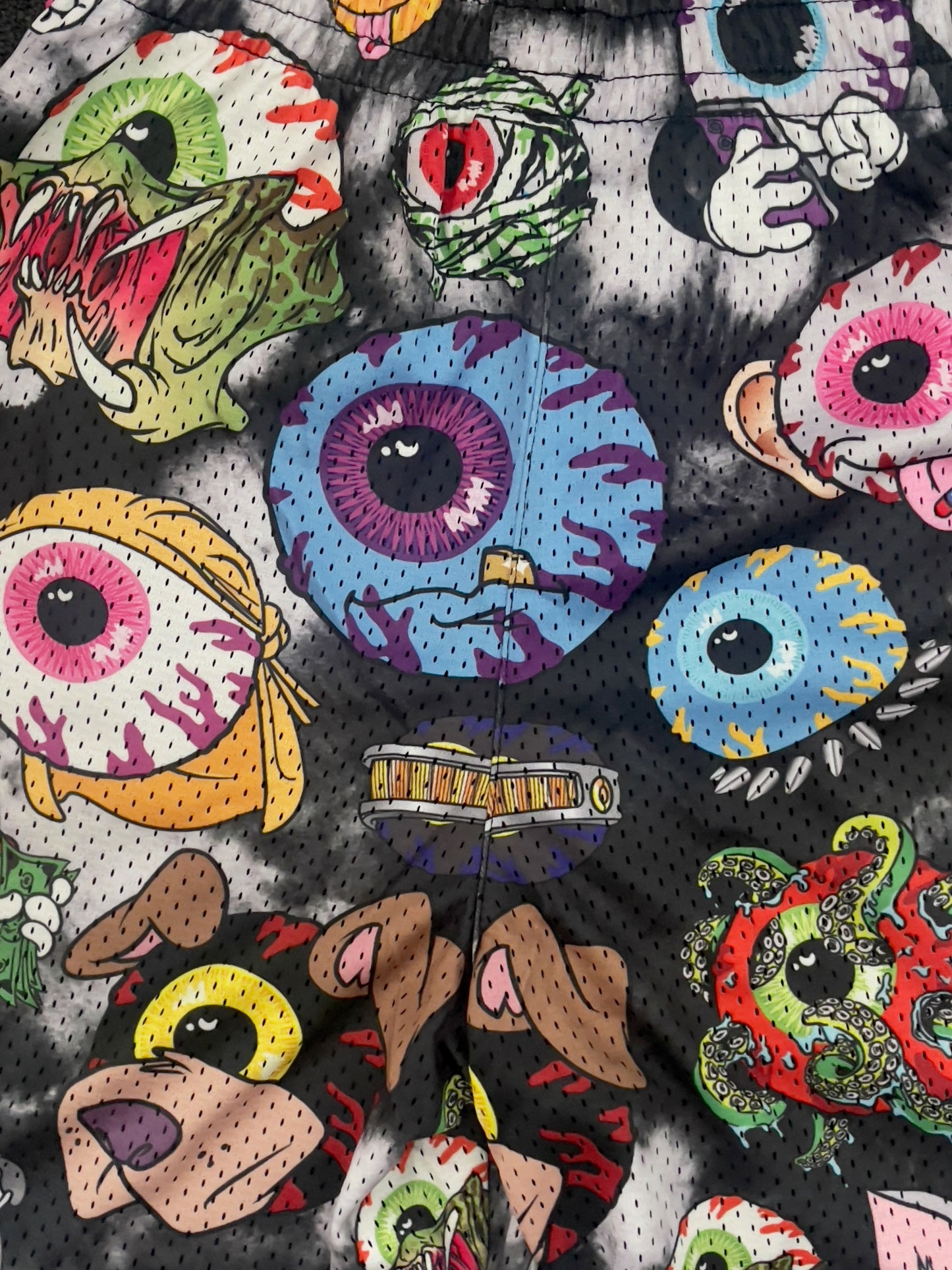 Keep Watch Crew Mesh Shorts - Mishka NYC