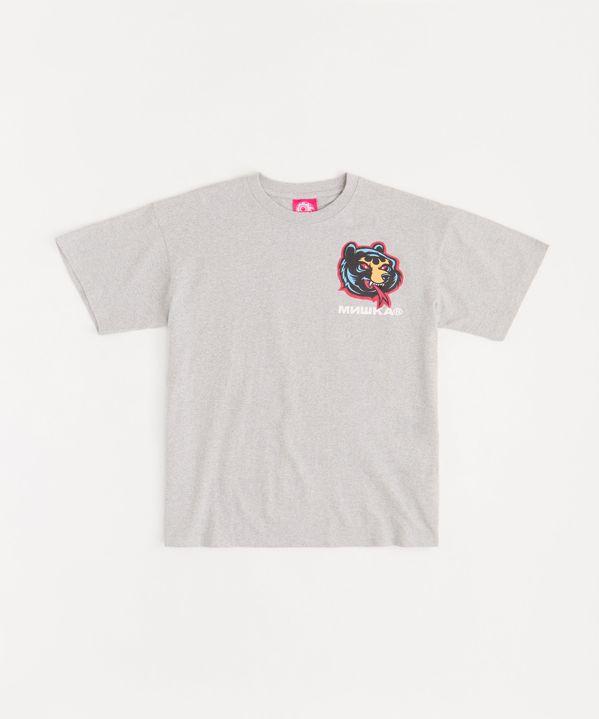 Mishka Graphic Print Tee - Grey