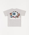 Mishka Graphic Print Tee - Grey