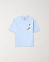 Mishka Graphic Print Tee - Light Blue