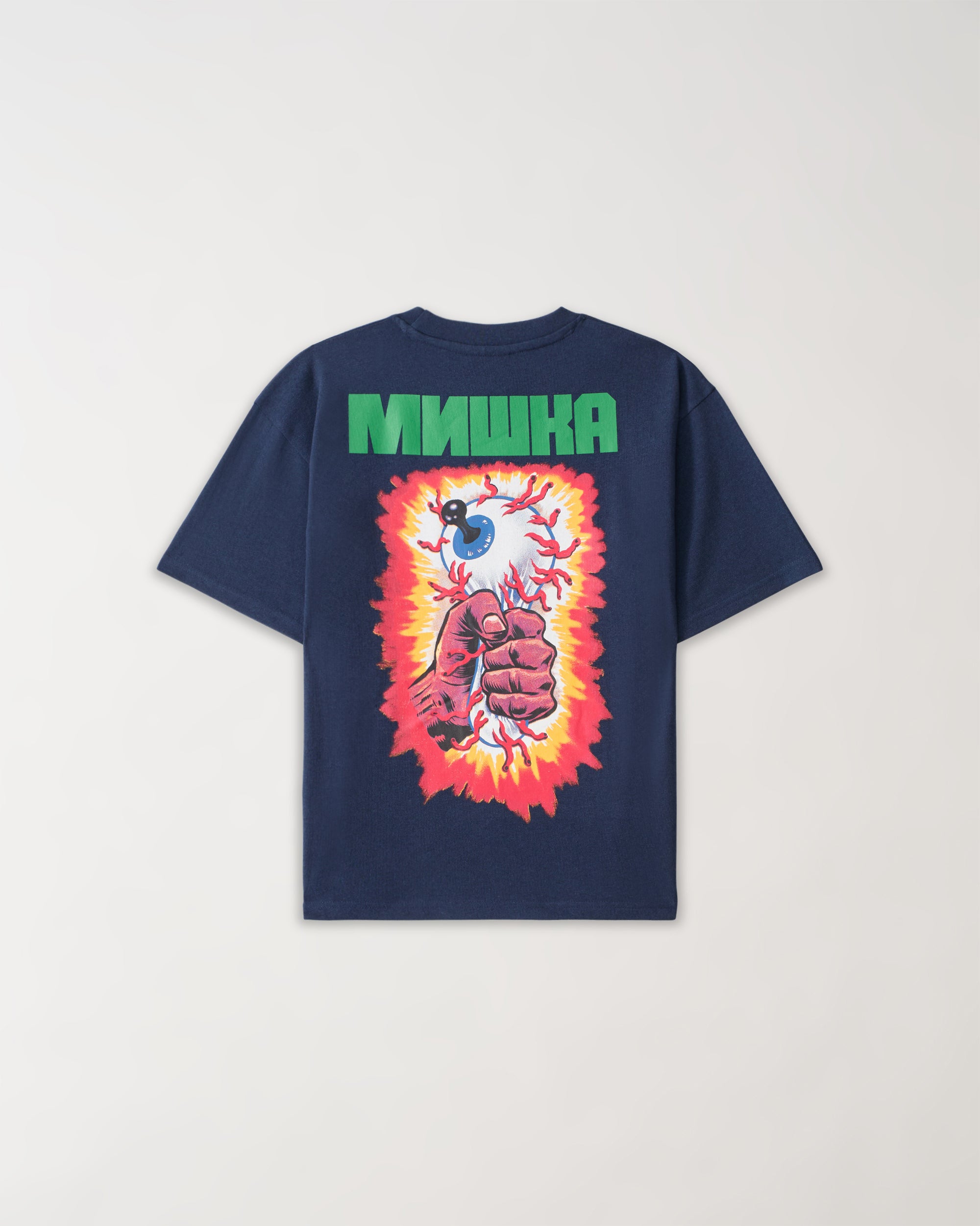 Mishka Graphic Print Tee - Navy