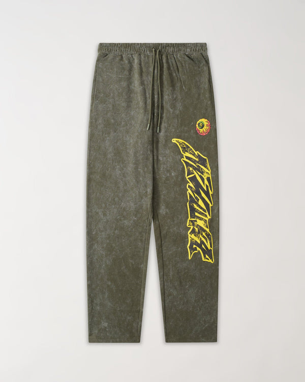 Graphic Print Washed Sweats