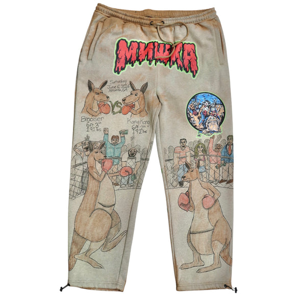 Mishka NYC 1/1 Hand-Drawn Custom Sweatpants by about3megawatts – 1