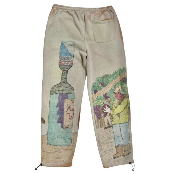 Mishka NYC 1/1 Hand-Drawn Custom Sweatpants by about3megawatts – 3