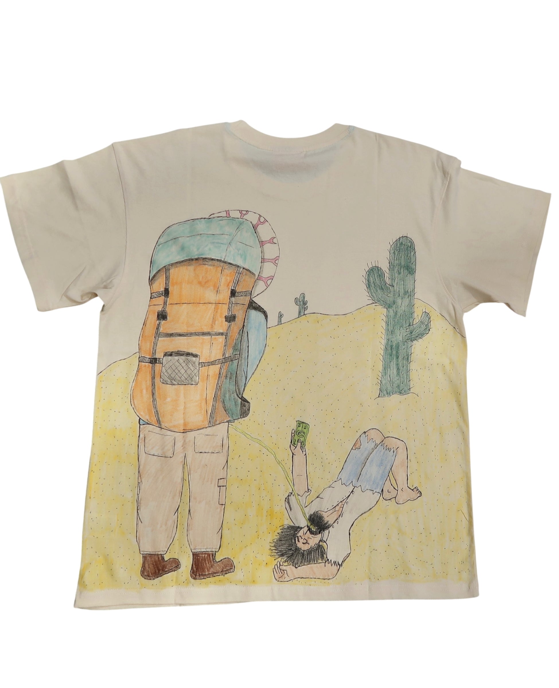 Mishka NYC 1/1 Hand-Drawn Custom T-Shirt by about3megawatts – 4