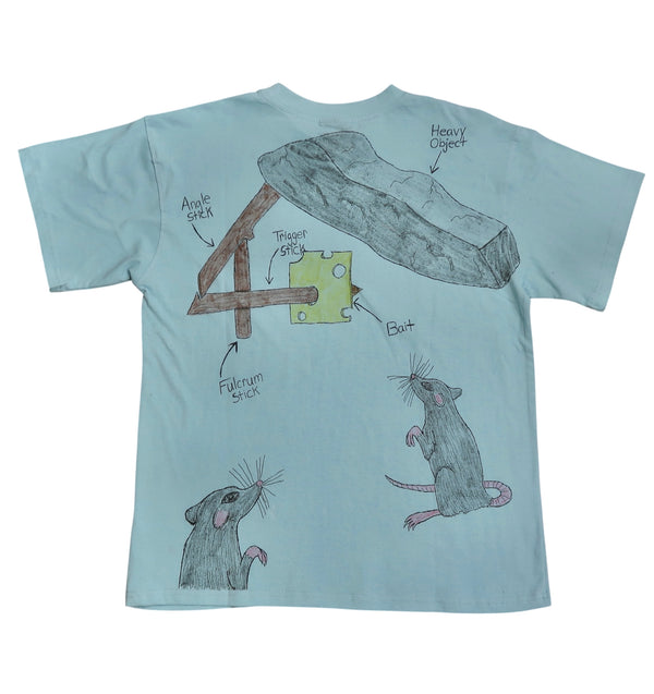 Mishka NYC 1/1 Hand-Drawn Custom T-Shirt by about3megawatts – 9