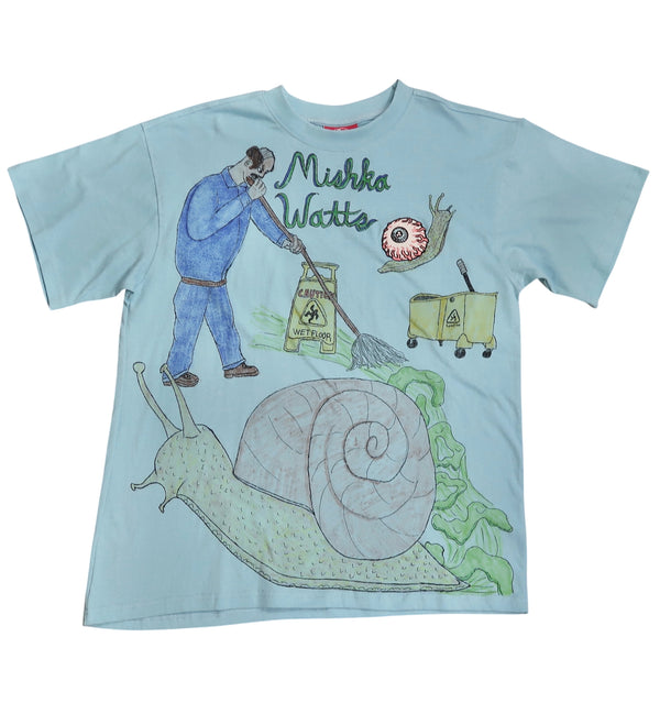 Mishka NYC 1/1 Hand-Drawn Custom T-Shirt by about3megawatts – 10