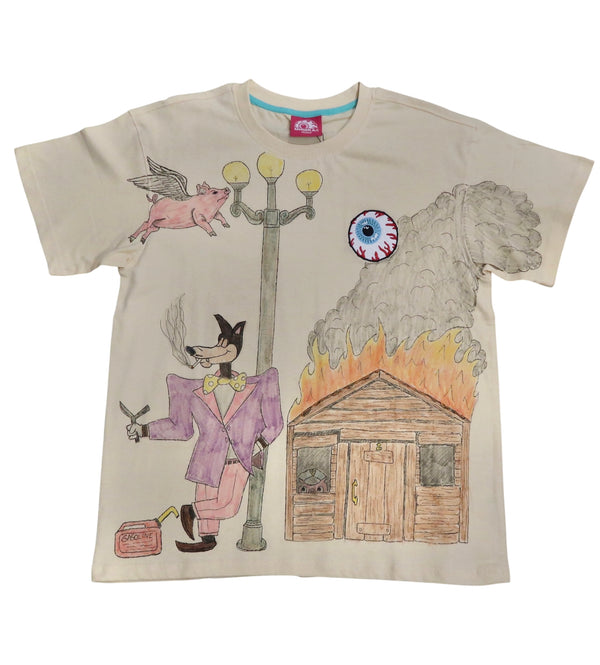Mishka NYC 1/1 Hand-Drawn Custom T-Shirt by about3megawatts – 6