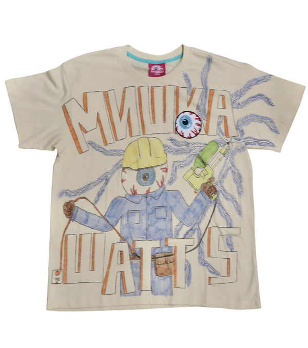 Mishka NYC 1/1 Hand-Drawn Custom T-Shirt by about3megawatts – 7