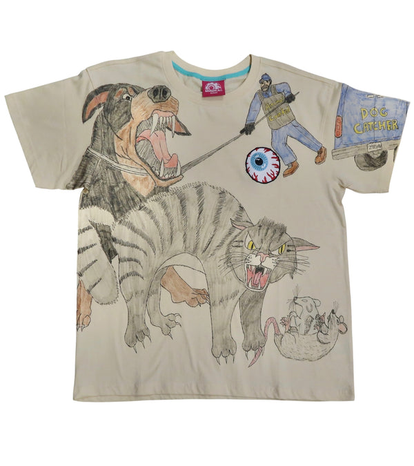 Mishka NYC 1/1 Hand-Drawn Custom T-Shirt by about3megawatts – 8