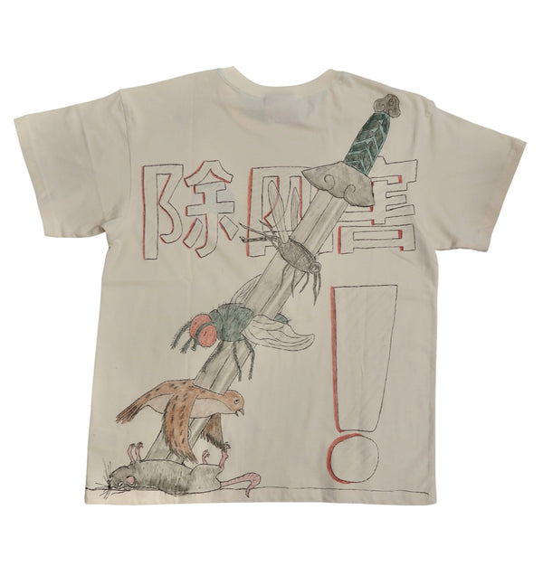 Mishka NYC 1/1 Hand-Drawn Custom T-Shirt by about3megawatts – 8