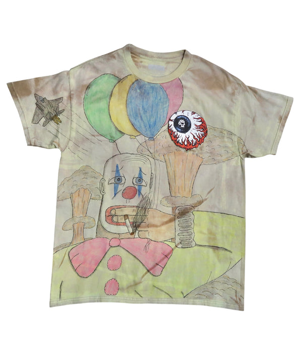 Mishka NYC 1/1 Hand-Drawn Custom T-Shirt by about3megawatts-3