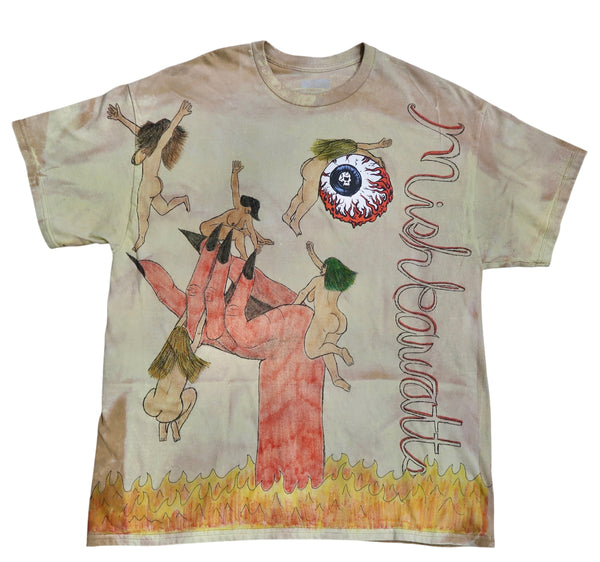 Mishka NYC 1/1 Hand-Drawn Custom T-Shirt by about3megawatts – 15