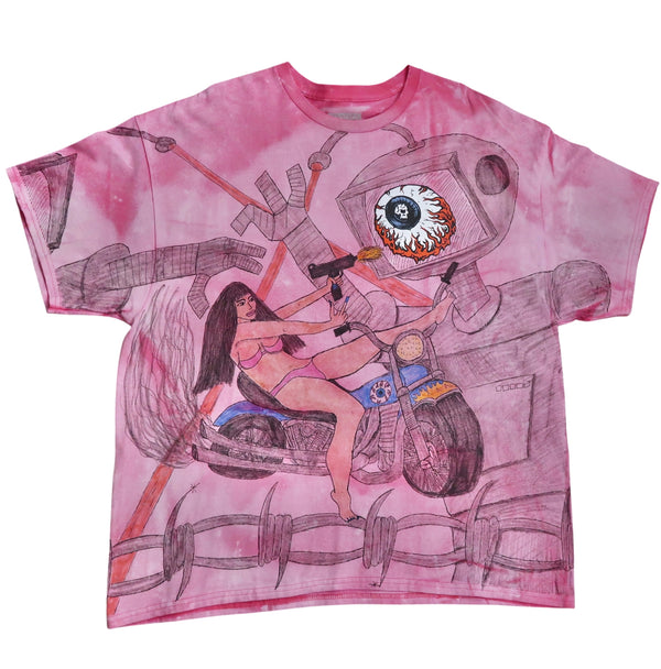 Mishka NYC 1/1 Hand-Drawn Custom T-Shirt by about3megawatts – 19