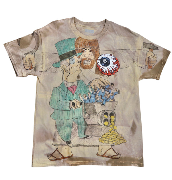 Mishka NYC 1/1 Hand-Drawn Custom T-Shirt by about3megawatts-2