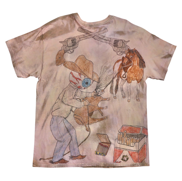 Mishka NYC 1/1 Hand-Drawn Custom T-Shirt by about3megawatts – 16