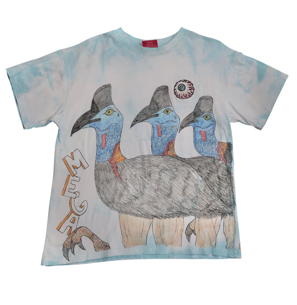 Mishka NYC 1/1 Hand-Drawn Custom T-Shirt by about3megawatts – 13