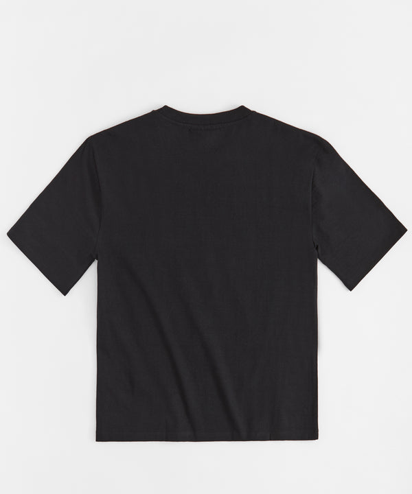 Mishka Graphic Print Heavy Weight Boxy Fit Short Sleeve Tee - Black