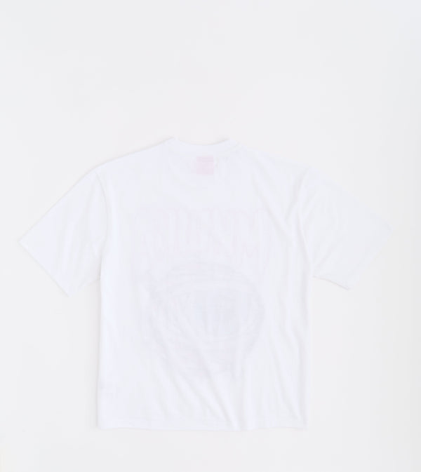 Mishka Graphic Print Heavy Weight Boxy Fit Short Sleeve Tee - White