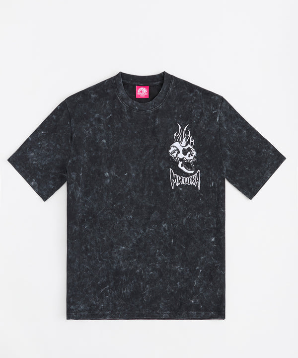 Mishka Oversized Graphic Short Sleeve Tee - Black