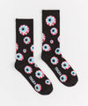 Mishka Knit Socks - Black