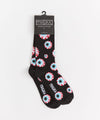 Mishka Knit Socks - Black