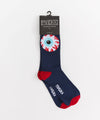 Mishka Logo Socks - Black and Red