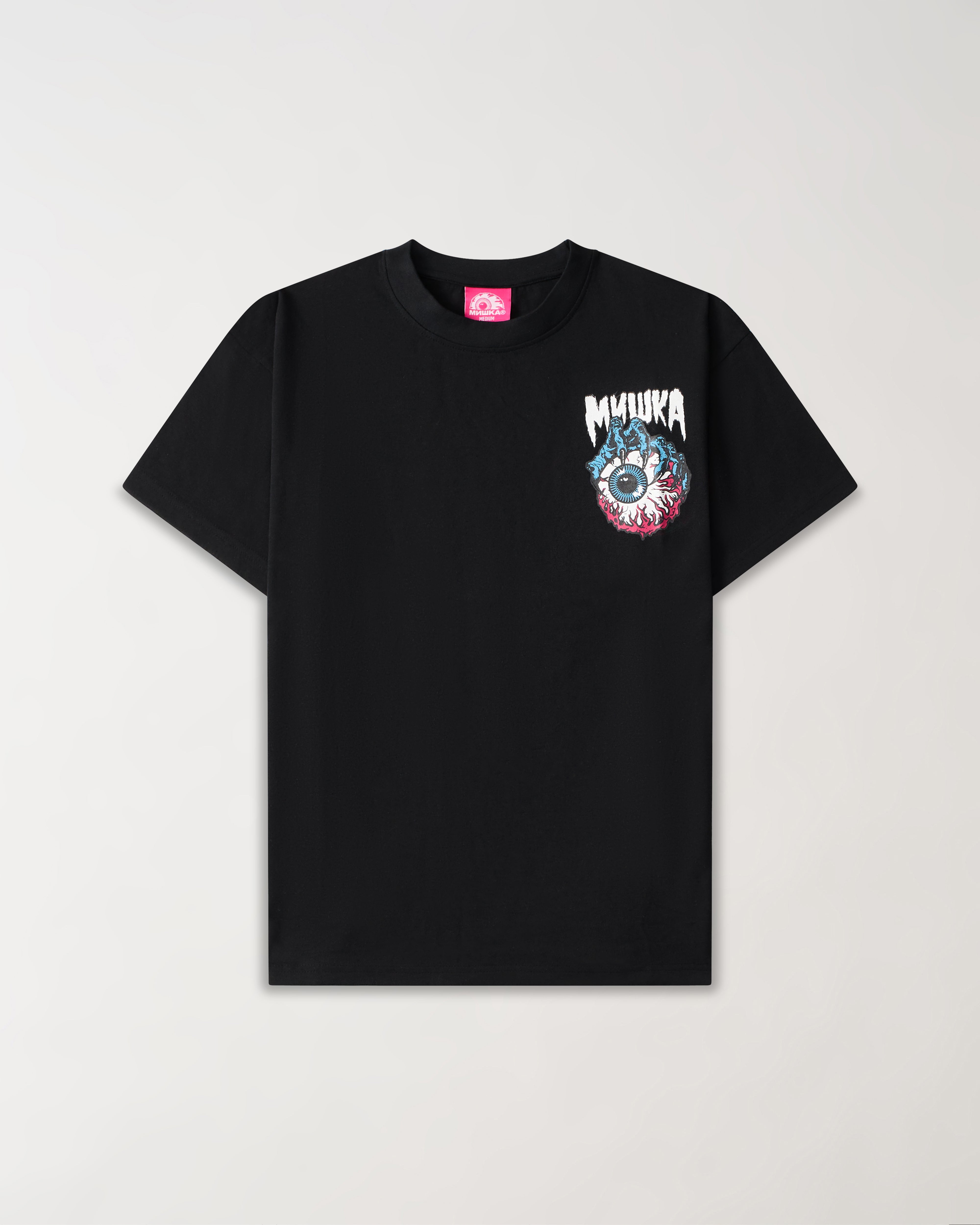 Mishka Graphic Print Tee - Black
