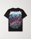 Mishka Graphic Print Tee - Black