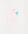 Kids Large Back Print Short Sleeve Tee - White