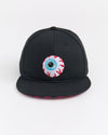 Mishka Classic Keep Watch Embroidered Cap - Black