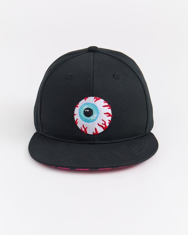 Mishka Classic Keep Watch Embroidered Cap - Black