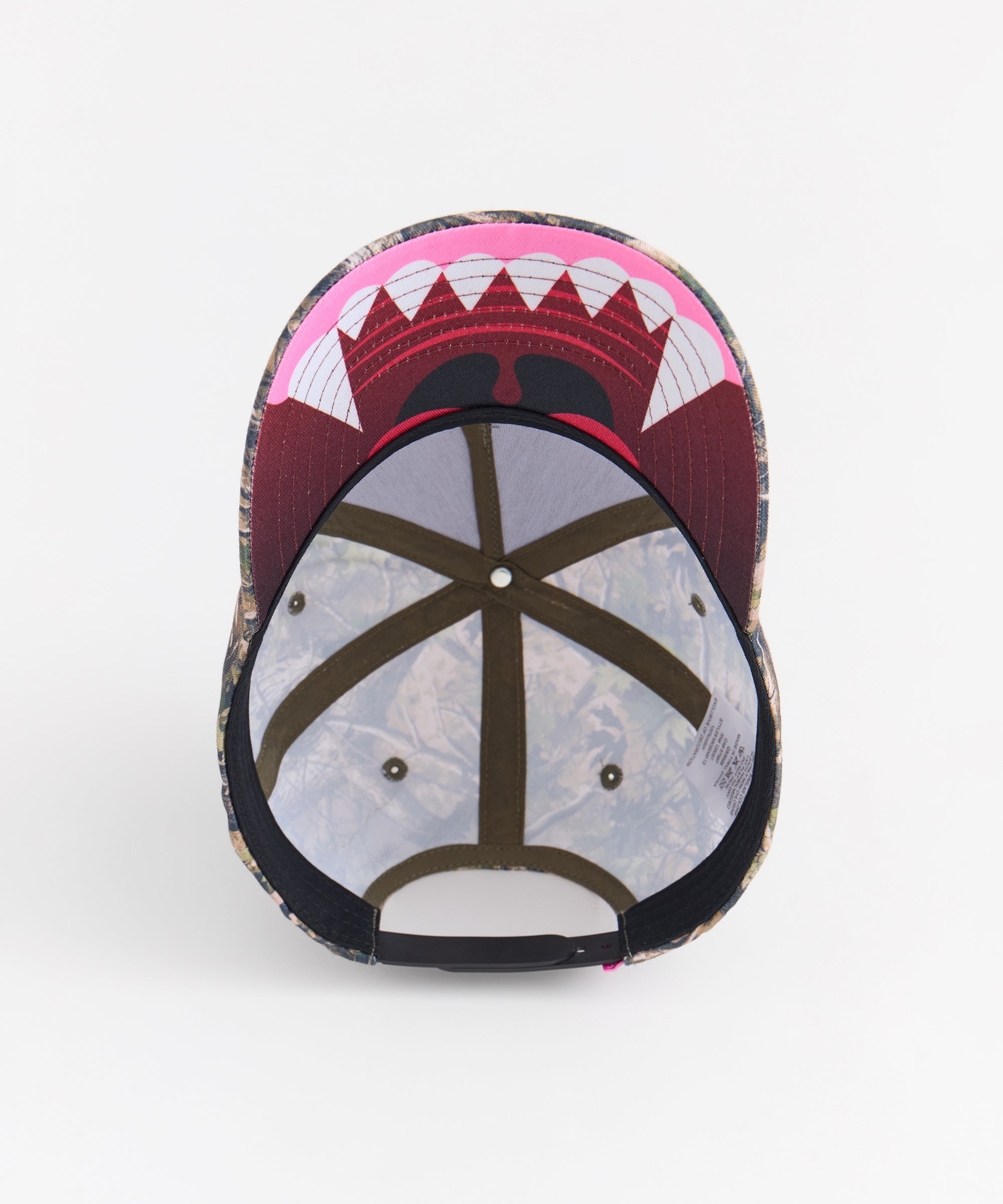 Mishka Keep Watch Camo Embroidered Cap - Olive Green