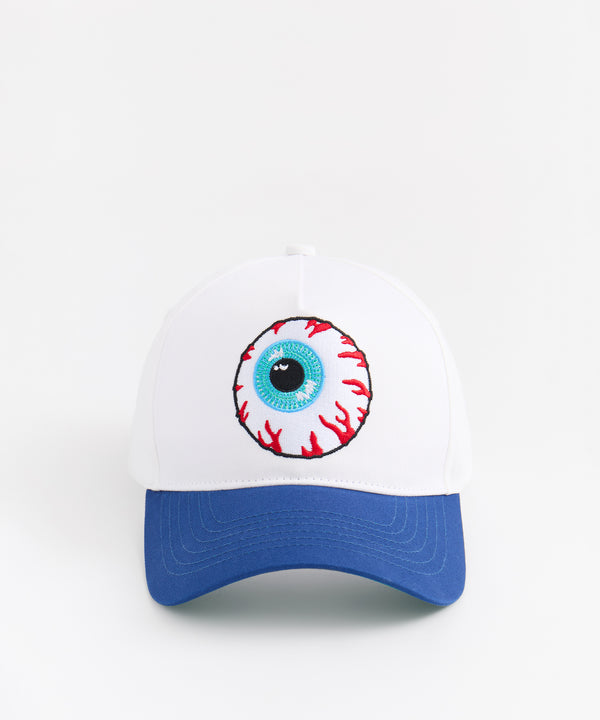 Mishka Classic Keep Watch Embroidered Cap - Royal White