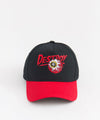 Mishka Embroidered Destroy Cap - Black