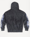 Mishka Washed Graphic Hoodie - Black