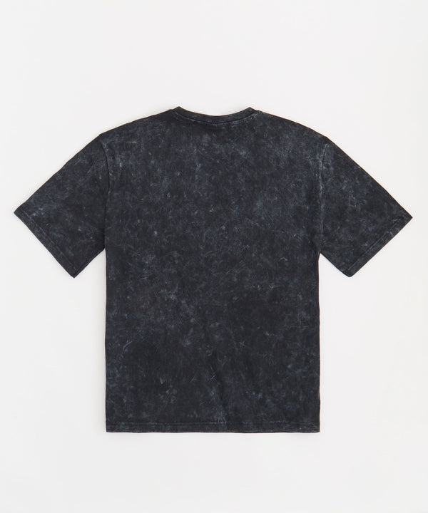 Mishka Oversized Washed Graphic Short Sleeve Tee - Black