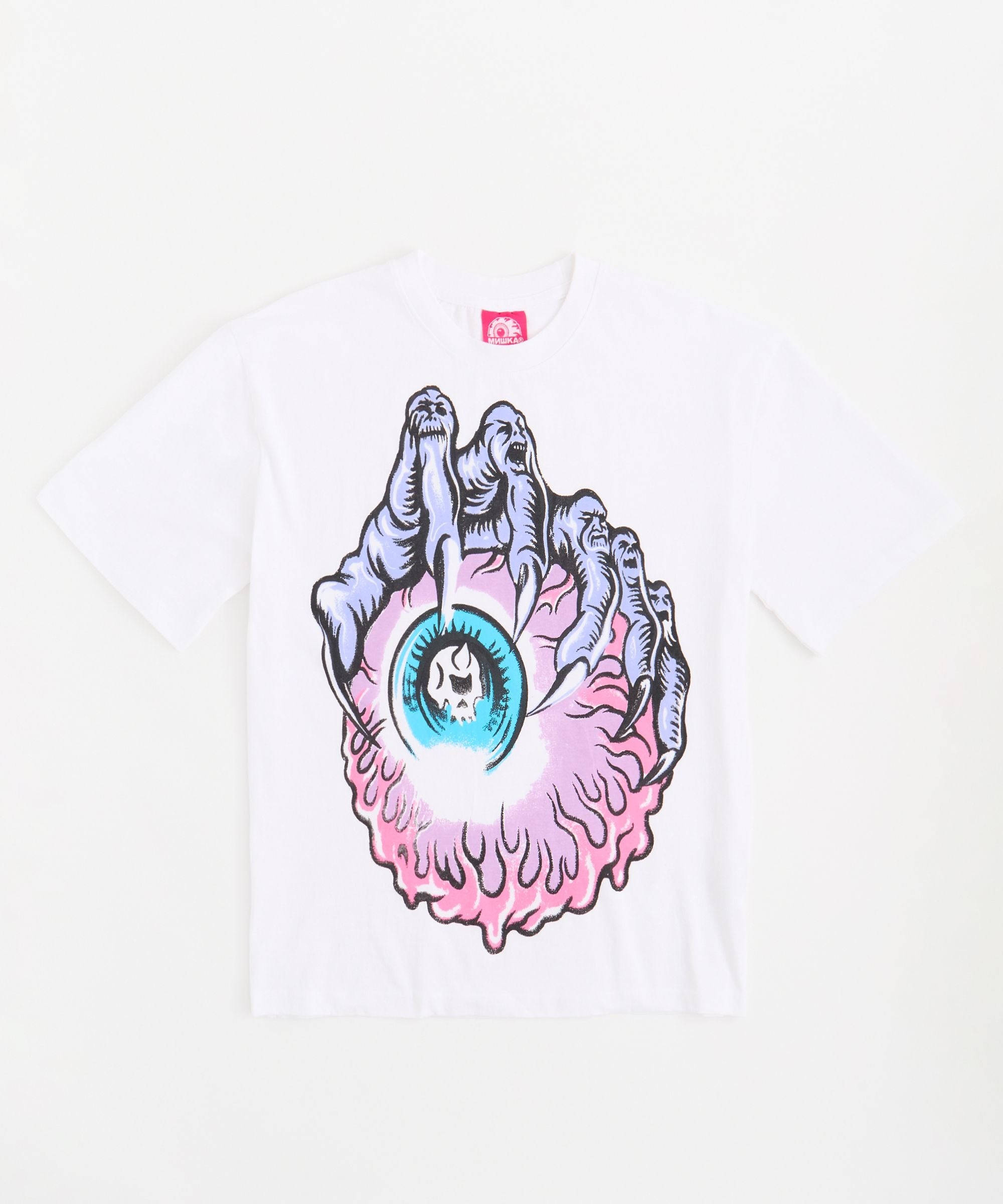 Mishka Eye Graphic Short Sleeve Tee - White
