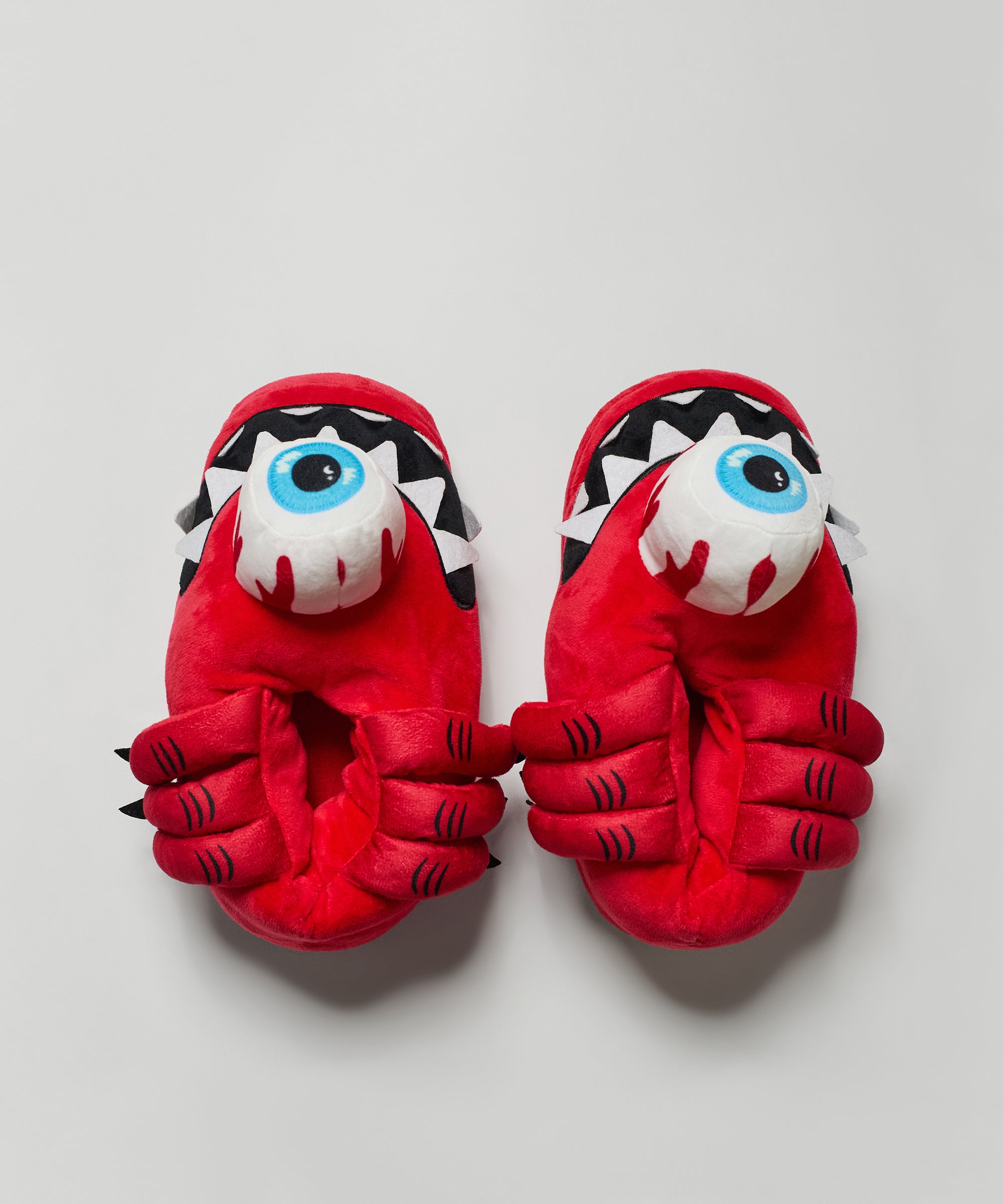 Monster Slippers - Red