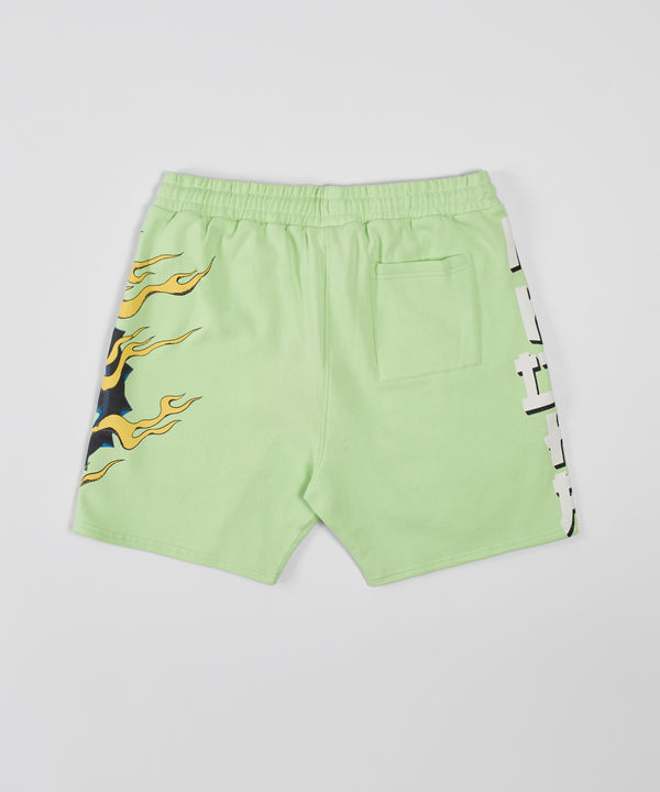 Foreign Fleece Shorts - Light Green