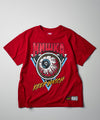 Mishka Keep Watch Emblem Short Sleeve Tee - Red