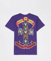 Destruction Short Sleeve Tee - Purple